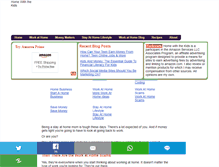 Tablet Screenshot of homewiththekids.com